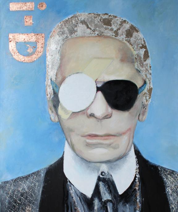 Portrait Karl Lagerfeld