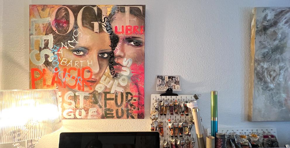 Popart Gemälde in Suite