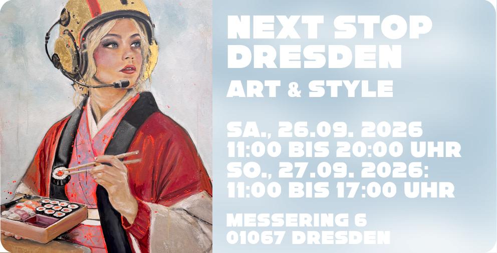 Astrid Stöfhas nimmt an der Art & Style Messe in Dresden 2026 teil